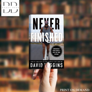 Never Finished Book by David Goggins
