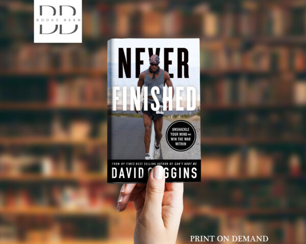 Never Finished Book by David Goggins